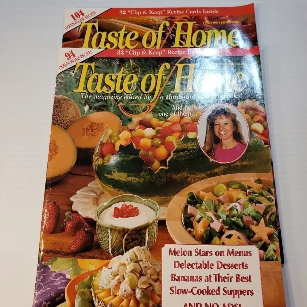Set 2 Taste of Home Collectors Edition Magazines